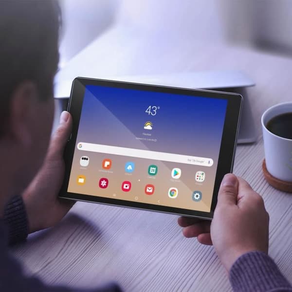 Skärmfilm - AVIZAR - Galaxy Tab A 10.1 2019 - 9H härdat glas - Stötsäker - Transparent