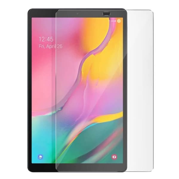 Skärmfilm - AVIZAR - Galaxy Tab A 10.1 2019 - 9H härdat glas - Stötsäker - Transparent