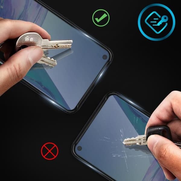 Film Protecteur - Oppo - A53 / A53s - Härdat Glas - Ultra-Tunn - Stöttålig och Rep-beständig