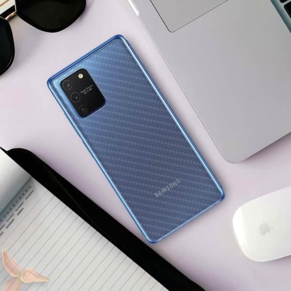 Skyddsfilm för baksidan av Samsung Galaxy S10 Lite - IMAK - Koleffekt latex - Anti-repa