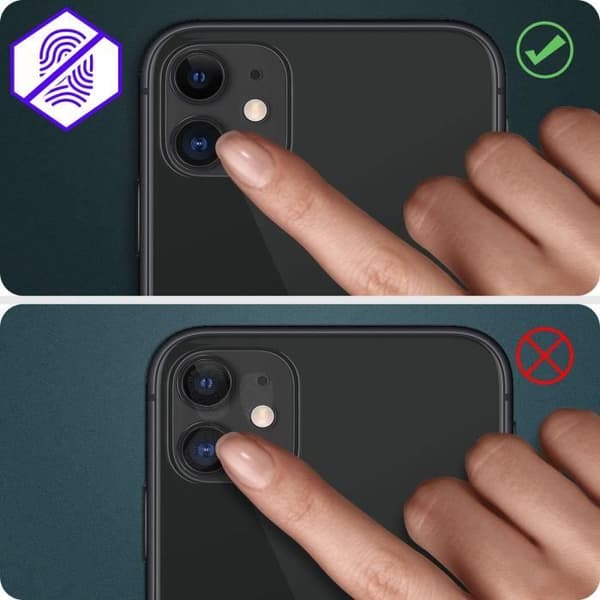 Skyddsglas - AVIZAR - iPhone 11 - Ultra-tunt härdat glas - Transparent - Repåtrittande