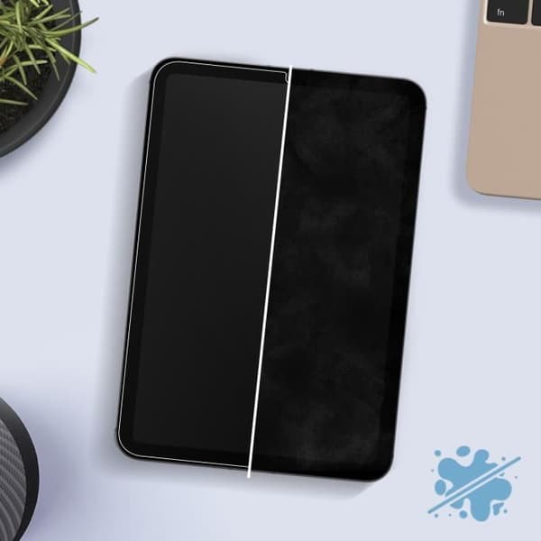 Skyddsfilm - AVIZAR - iPad Mini 2021 - Flexibel plast - Anti-repa - Genomskinlig vit