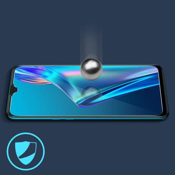 Skärmskyddsfilm - AVIZAR - Oppo A12 - Härdat glas 9H - Ultra-tunn - Anti-spår