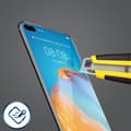 Miniatyrbild 3 av 4: Skärmskyddsfilm - AVIZAR - Huawei P40 - 9H härdat glas - Stötsäker - Ultratunn