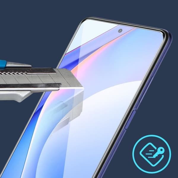 Xiaomi Mi 10T Lite Skärmfilm - AVIZAR - 9H anti-fingeravtryck härdat glas