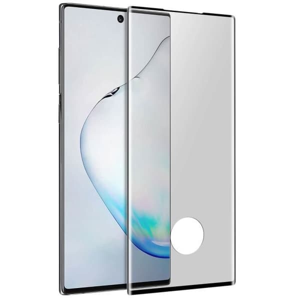 Film skärm - AVIZAR - Galaxy Note 10 Plus - Härdat Glas Med Krökning - Ultra-Tunn - Stötsäker