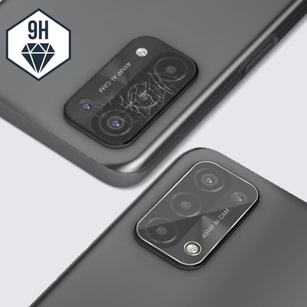 Skyddskamera - AVIZAR - Härdat glas 9H - Transparent - Kompatibel med Oppo A54/A74 5G - Antifingeravtryck