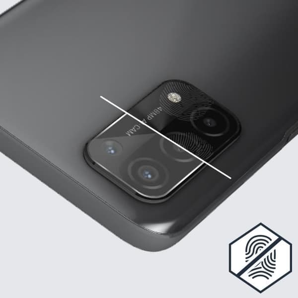 Skyddskamera - AVIZAR - Härdat glas 9H - Transparent - Kompatibel med Oppo A54/A74 5G - Antifingeravtryck