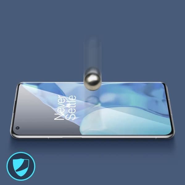 Film Skyddande - Oneplus - 9 Pro - Härdat Glas 9H - Ultra-Tun - Transparent Vit