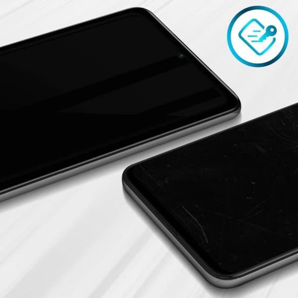 Skärmskydd - AVIZAR - Xiaomi Mi 11i och Poco F3 - Hårdhet 9H - Ultratunn - Fasade kanter
