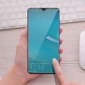Miniatyrbild 3 av 4: Skyddsfilm - AVIZAR - Huawei Mate 20 - 9H härdat glas - 0,33 mm - Transparent Vit
