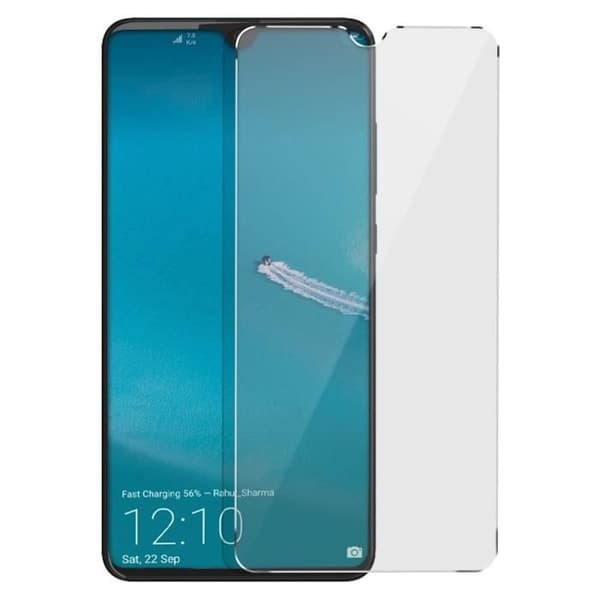Skyddsfilm - AVIZAR - Huawei Mate 20 - 9H härdat glas - 0,33 mm - Transparent Vit