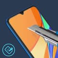 Miniatyrbild 3 av 4: Filmskydd - Xiaomi - Redmi 9C / 9A - Härdat glas 9H - Ultra-tunt - Antifingeravtryck