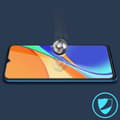 Miniatyrbild 4 av 4: Filmskydd - Xiaomi - Redmi 9C / 9A - Härdat glas 9H - Ultra-tunt - Antifingeravtryck