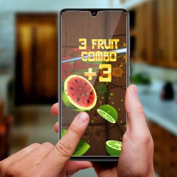 Skyddfilm - AVIZAR - Samsung Galaxy A41 - Flexibel latex - Stötsäker - Transparent