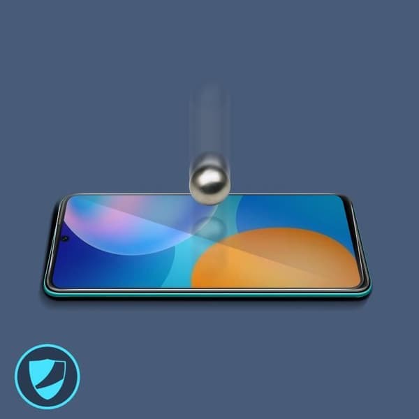 Skyddande film - Huawei - P smart 2021 - Härdat glas 9H - Ultrarobust - Transparent