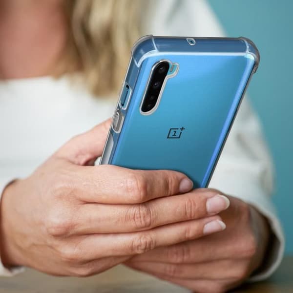 Skyddspaket - AVIZAR - OnePlus Nord - Sidlösa Skal - Härdat Glas 9H - 360° Skydd