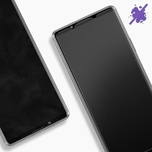 Skärmskyddsfilm - AVIZAR - Sony Xperia Pro-I - 9H härdat glas - Ultratunn - Anti-fingeravtryck vit