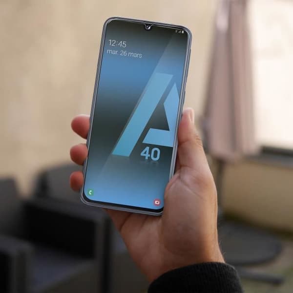 Skyddsglas - INGEN NAMN - Samsung Galaxy A40 - Flexibelt glas - Stötteknologiskt - Ultratunt