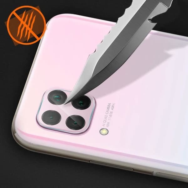 Kameraskydd - MOCOLO - Huawei P40 Lite - Härdat glas - Anti-explosion - Transparent