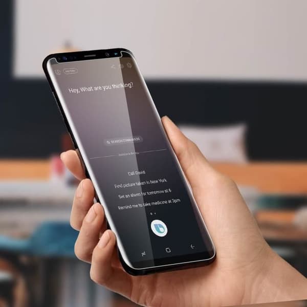 Skyddsglas - Samsung - Galaxy S8 Plus - Härdat glas - Installationskit LED - Repåterstålig