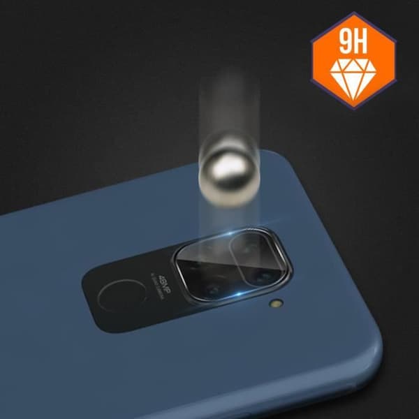 Skyddande film - Xiaomi - Redmi Note 9 - Härdat glas 9H - 2x - Transparent