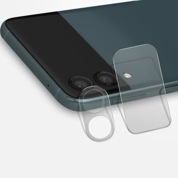 Filmer Kamera - Imak - Samsung Z Flip 3 - Härdat glas 9H - Antitrace - Optimal skydd