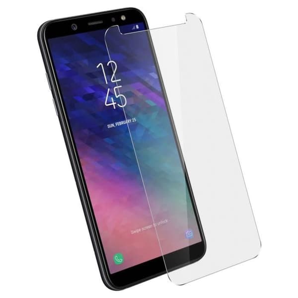 Film för Samsung Galaxy A6 Skydd Härdat glas 9H Hårdhet Anti-explosion