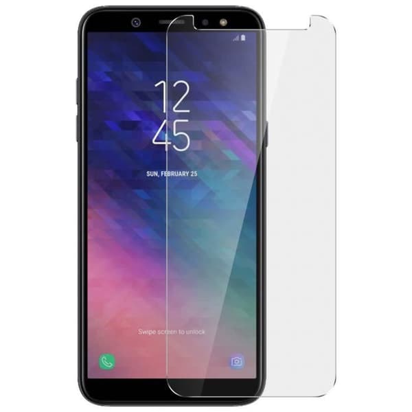 Film för Samsung Galaxy A6 Skydd Härdat glas 9H Hårdhet Anti-explosion