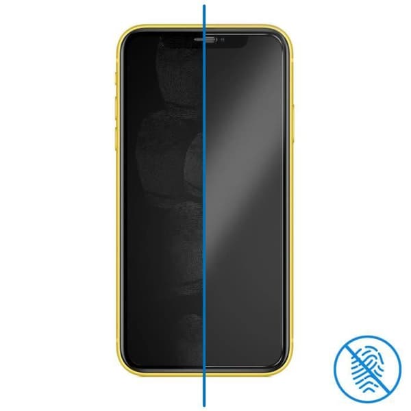 Skyddsfilm - BEEYO - iPhone XR - Härdat glas - Genomskinlig - Anti-repa
