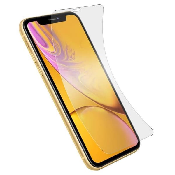 Skyddsfilm - BEEYO - iPhone XR - Härdat glas - Genomskinlig - Anti-repa