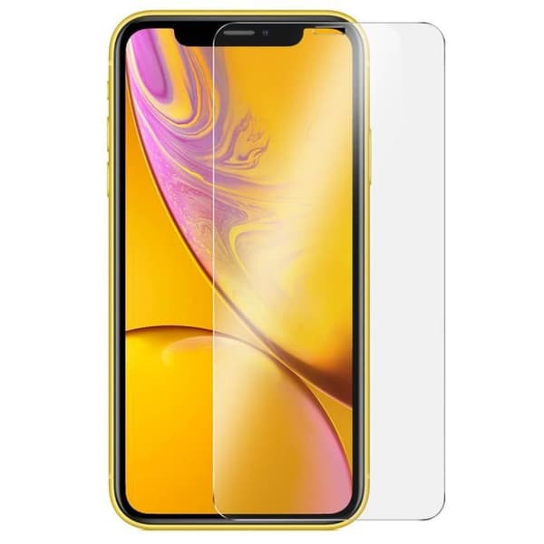 Skyddsfilm - BEEYO - iPhone XR - Härdat glas - Genomskinlig - Anti-repa