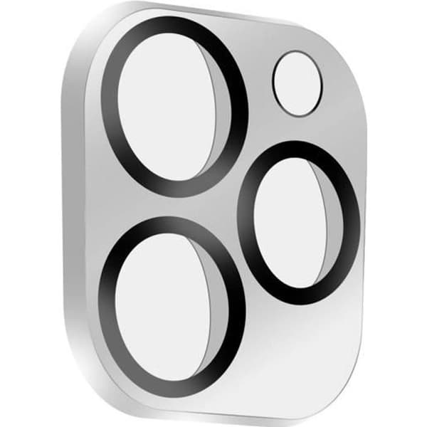 Skyddsfilm - AVIZAR - iPhone 13 Pro - 9H härdat glas - Ultratransparent - Svarta konturer