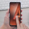 Miniatyrbild 3 av 4: Skyddsfilm - AVIZAR - Galaxy A70 - Härdat glas - Anti-fingeravtryck - Svart kontur