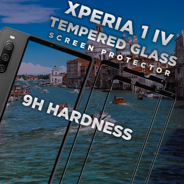 2 Pack Sony Xperia 1 IV - Härdat glas 9H -Super Kvalitet 3D