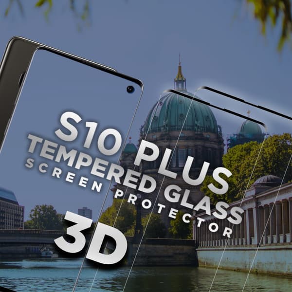 2 Pack Samsung Galaxy S10 Plus - Härdat glas 9H - Super kvalitet