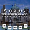 Miniatyrbild 1 av 5: Samsung Galaxy S10 Plus - Härdat glas 9H - Super kvalitet 3D