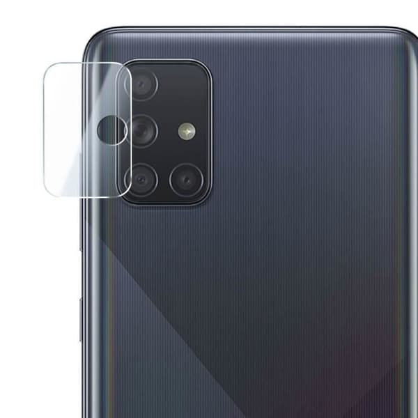 Kameraskydd - AVIZAR - Samsung Galaxy A71 - Härdat glas - Antispår - Reptålig