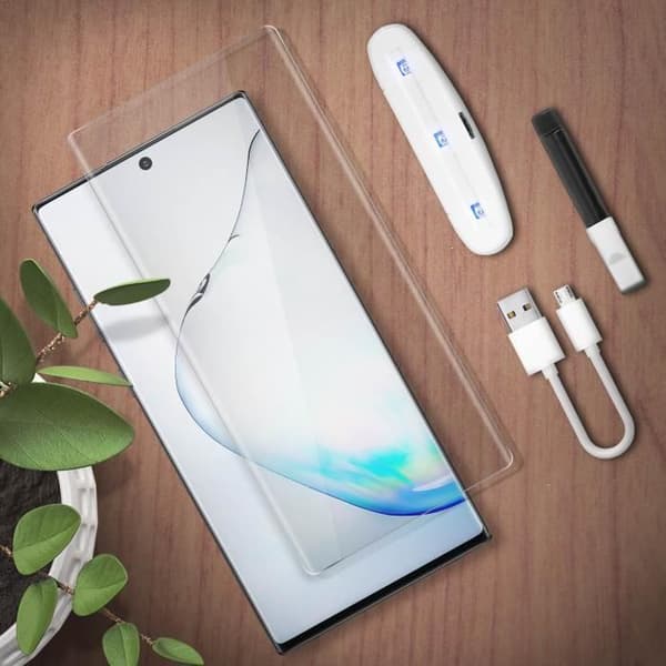 Skärmskyddsfilm - AVIZAR - Galaxy Note 10 Plus - Härdat glas - Ultratunt - Stöt- och repskydd