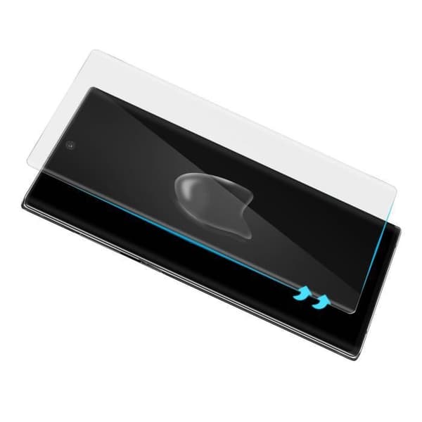 Skärmskyddsfilm - AVIZAR - Galaxy Note 10 Plus - Härdat glas - Ultratunt - Stöt- och repskydd