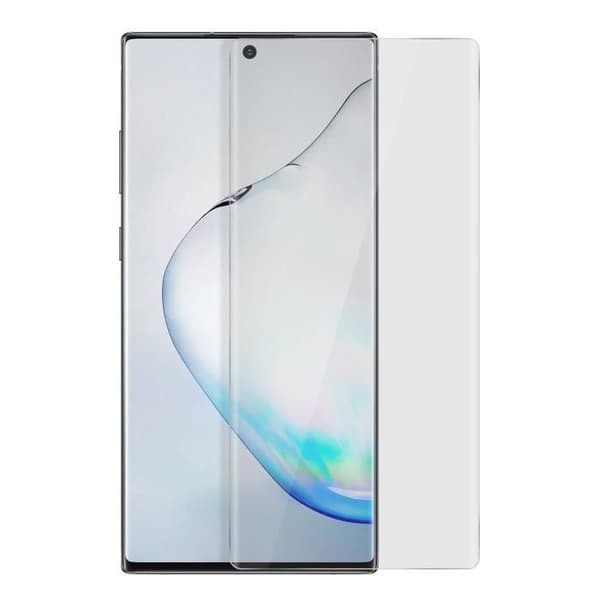 Skärmskyddsfilm - AVIZAR - Galaxy Note 10 Plus - Härdat glas - Ultratunt - Stöt- och repskydd