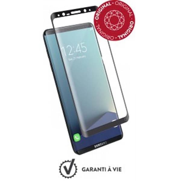 Härdat glas - Force Glass - GS8 Original - Skydd 360° - Svart - Hårdhet 9H+