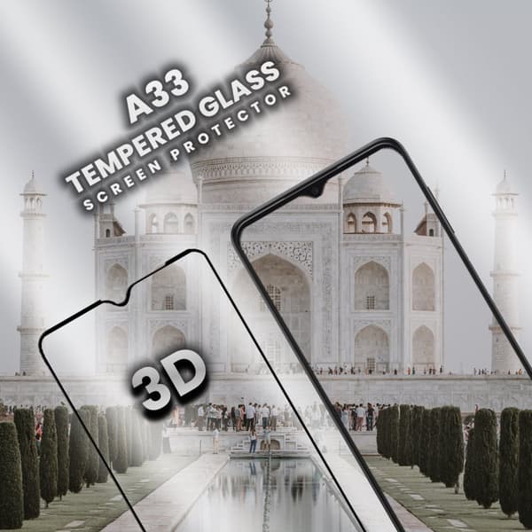 Samsung Galaxy A33 - 9H Härdat Glass - 3D Super Kvalitet