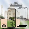 Miniatyrbild 4 av 5: 2 Pack Samsung Galaxy A33 - 9H Härdat Glass - 3D Super Kvalitet