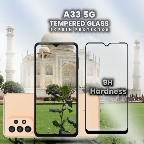 Samsung Galaxy A33 5G - 9H Härdat Glass - 3D Super Kvalitet