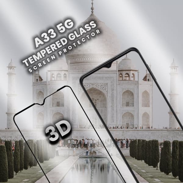 Samsung Galaxy A33 5G - 9H Härdat Glass - 3D Super Kvalitet