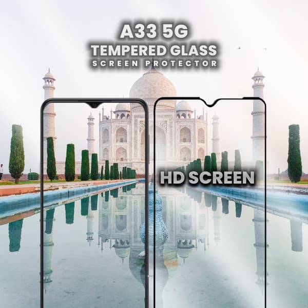 Samsung Galaxy A33 5G - 9H Härdat Glass - 3D Super Kvalitet