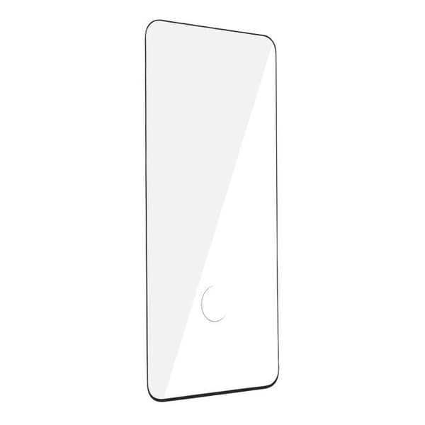 Galaxy A12 film härdat glas 9H Anti-repa Böjda kanter Akashi Transparent Black