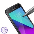 Miniatyrbild 2 av 3: 2x filmer Galaxy Xcover 4 / 4s härdat glas 9H Anti-repa Akashi Transparent White