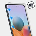Miniatyrbild 3 av 4: Skyddsglas - Xiaomi - Redmi Note 10 Pro - Härdat glas 9H - Explosionssäker - Avfasade kanter